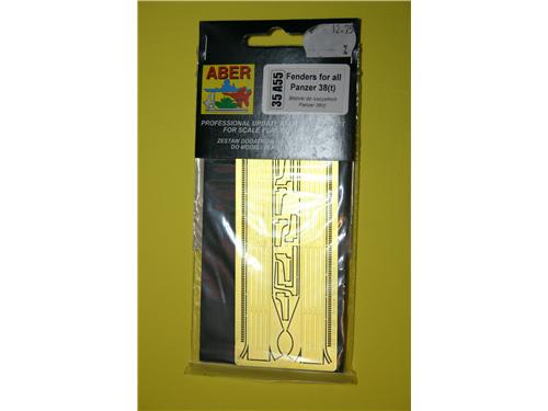 Fenders for all Panzer 38(t) (cod.n.35A55) - fotoincisioni Aber
