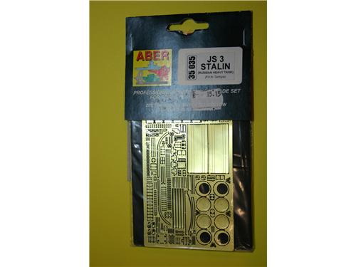 JS 3 Stalin (russian heavy tank) (per Tamiya) (Cod. n. 35035) - fotoincisioni Aber