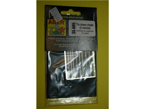 Tie down cleats (2 choice) (Cod. n. 35A95) - fotoincisioni Aber