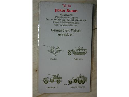 german tank-gun 2 cm. flak 30 - Canne tornite in metallo Jordi Rubio