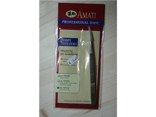 Pinzette per modellismo. Cod art. 7371/12 - attrezzi AMATI