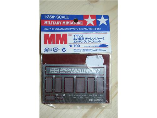 Fotoincisioni per Challenger 2  - TAMIYA