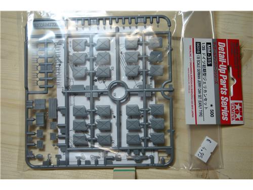 set taniche esercito tedesco. (early type) - modello TAMIYA