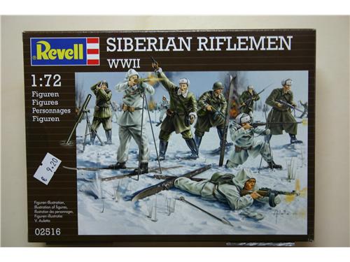 Siberian riflemen WWII - modelli Revell
