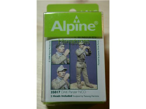 DAK Panzer NCO  - modelli Alpine Miniature