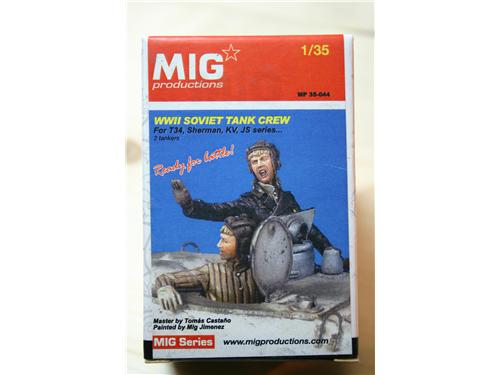 WWII soviet tank crew - For T34, Sherman, KV, JS series - modelli Mig