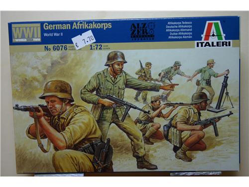 German Afrikakorps - modelli Italeri