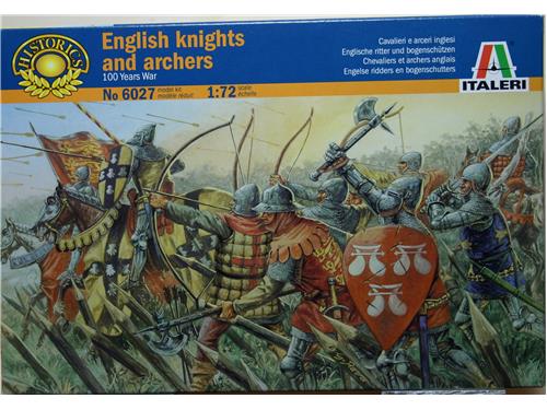 English knights and archers. - art. 6027 -  modelli Italeri 1/72