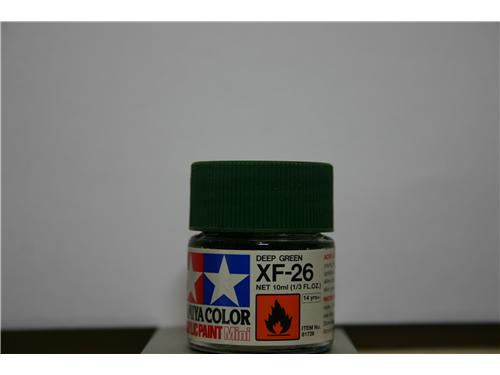 XF-26 - deep green - colori acrilici TAMIYA