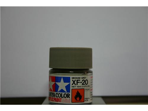 XF-20 - medium grey - colori acrilici Tamiya