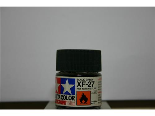XF-27 - black green - colori acrilici TAMIYA