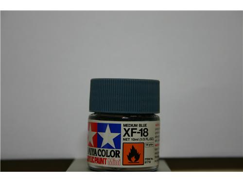 XF-18 - medium blue - colori acrilici Tamiya
