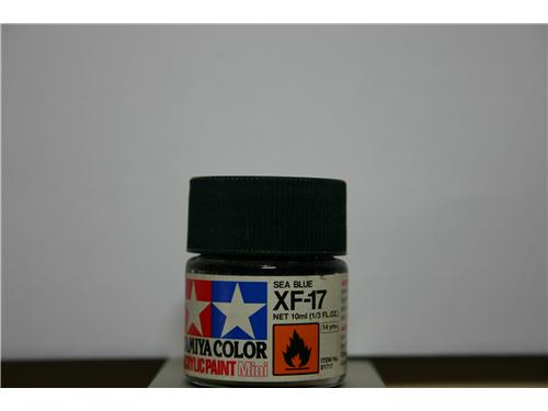 XF-17 -sea blue - colori acrilici Tamiya