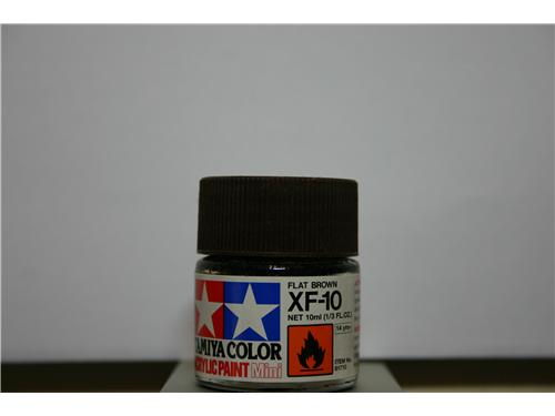 XF-10 - flat brown - colori acrilici Tamiya