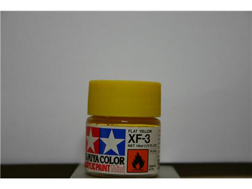 XF-3 - flat yellow - colori acrilici Tamiya