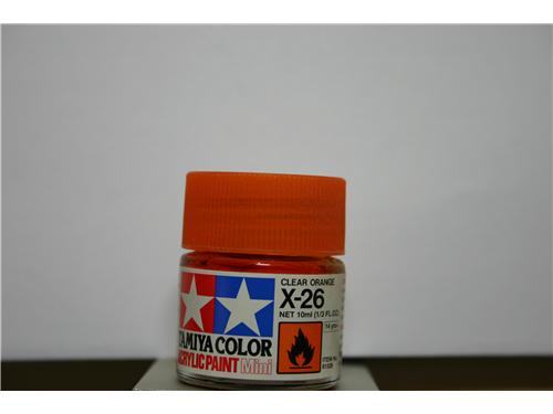 X-26 - clear orange - colori acrilici Tamiya