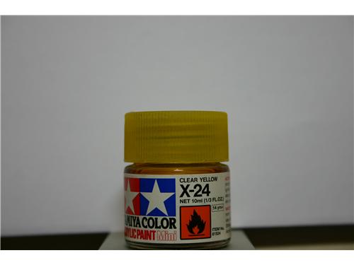 X-24 - clear yellow - colori acrilici Tamiya