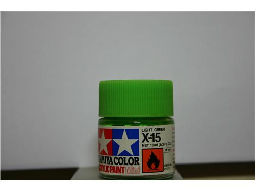 X-15 - light green - colori acrilici TAMIYA