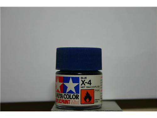 X-4 blue - colori acrilici TAMIYA