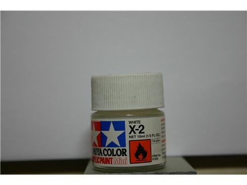 X-2 - white - colori acrilici TAMIYA