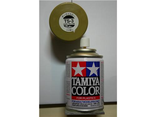 TS-3 dark yellow - colori Tamiya