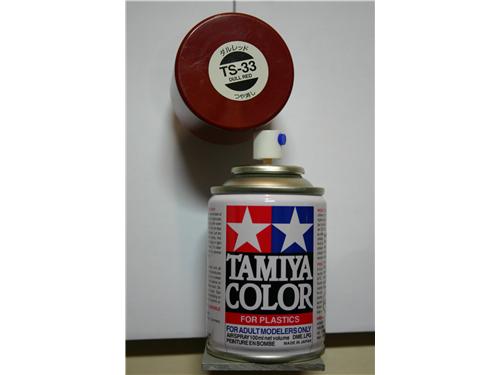 TS-33 - dull red - colori acrilici TAMIYA