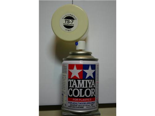 TS-7 - Racing white - colori Tamiya