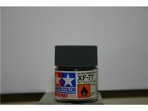 XF-77 - ijin gray (sasebo arsenal) - colori acrilici Tamiya