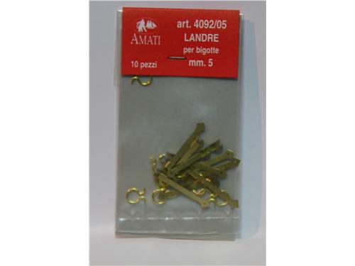 Landre per bigotte mm. 5 - art. 4092/05 - Amati