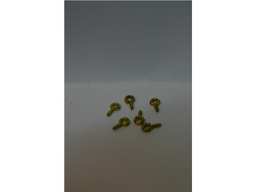 Occhielli a vite (in ottone) tipo 1 - art. 4705/01 - Amati
