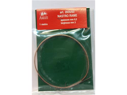 Nastro di rame - art. 2835/03 - Amati