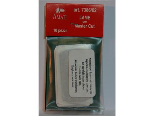 Lame per master cut - art. 7386/02 - Amati