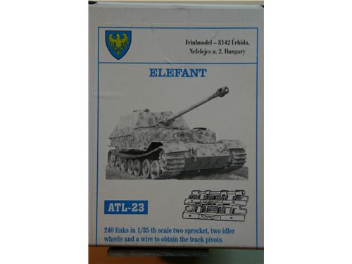 Cingoli in metallo per Elefant - mod. ATL-23 - Friulmodel