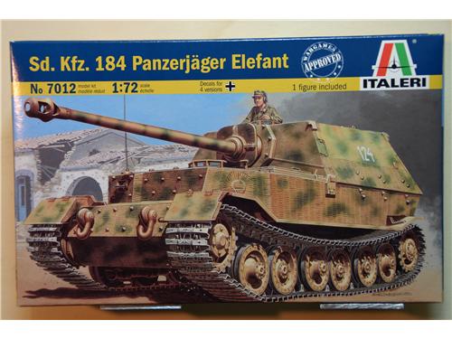 Sd. Kfz. 184 Panzerjager Elefant - art. 7012 - Italeri 1/72