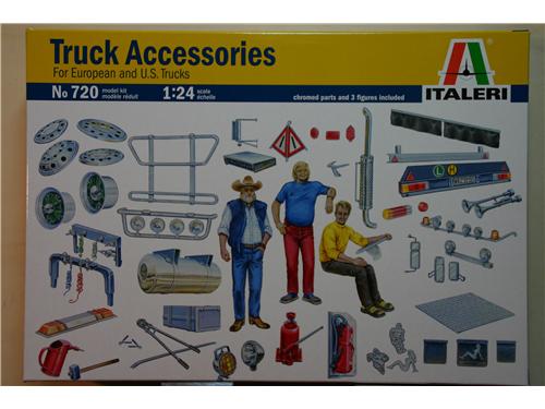 Truck accessori for european and U.S. Trucks - modelli Italeri