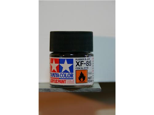XF-85 - rubber black - Colori tamiya