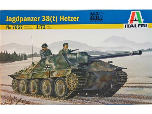 Jagdpanzer 38(t) Hetzer - art. 7057 - Italeri 1/72