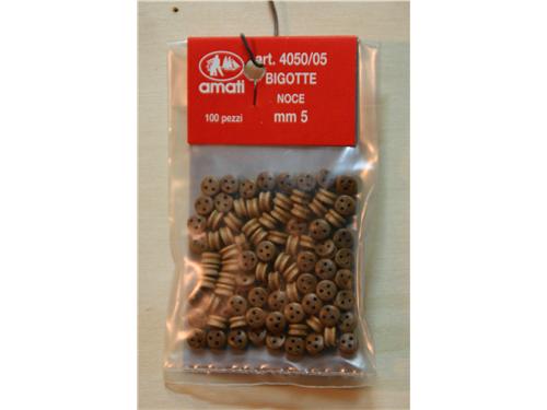 Bigotte in noce mm. 5 - art. 4050/05 Amati